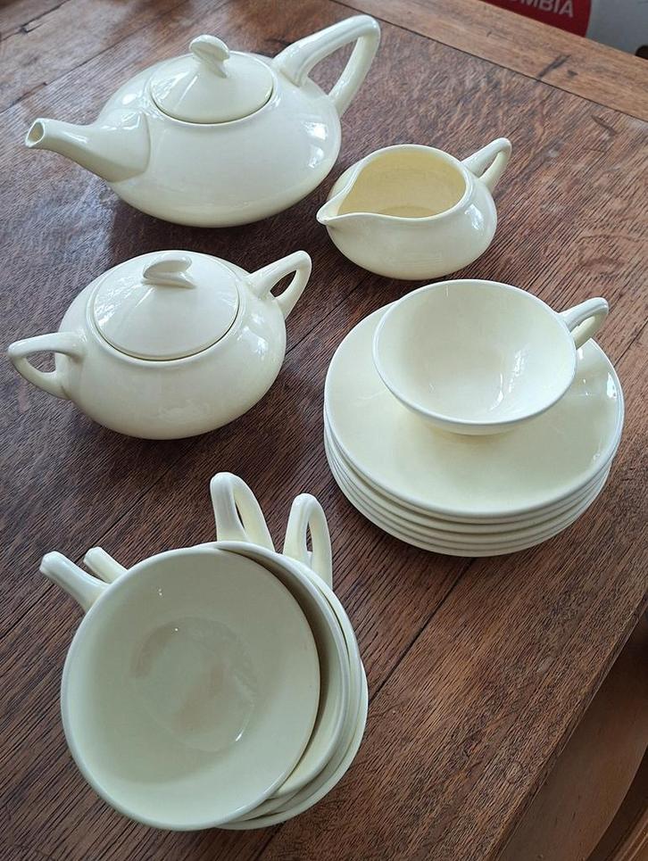 aardewerk, Antiek en Kunst, Antiek | Servies compleet, Ophalen