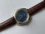 Vintage Jeager LeCoultre horloge, Overige merken, Leer, Staal, Polshorloge