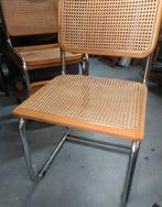 3 Marcel Breuer (stijl) cesca stoelen (made in Italy)., Ophalen, Gebruikt, Bb, Bb
