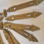 4x set Antieke monumentale klinken / herenhuis deurklinken, Antiek en Kunst, Ophalen of Verzenden