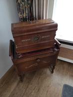 Antieke Pfaff naaimachine met deksel, Ophalen of Verzenden