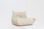 Vintage Togo Ligne Roset fauteuil velours beige, Huis en Inrichting, Fauteuils, Ophalen, Design , vintage, Gebruikt, 100 tot 125 cm