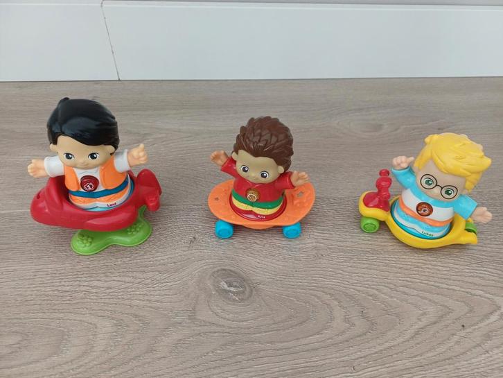 VTech Toet Toet Auto's Figuren Set, Kinderen en Baby's, Speelgoed | Babyspeelgoed, Gebruikt, Auto, Met licht, Met geluid, Ophalen of Verzenden