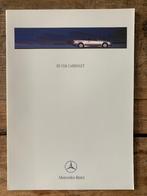 Folder, brochure Mercedes-Benz CLK cabriolet 1999 A208 nieuw, Nieuw, Mercedes-Benz, Mercedes, Ophalen of Verzenden