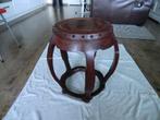 Chinese hardhout Drum stoel, 45 tot 60 cm, Minder dan 55 cm, Rond, Ophalen of Verzenden