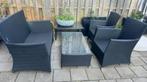 Tuin terras meubilair lounge set, Ophalen, Zo goed als nieuw