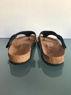 GRATIS VERZENDEN | BIRKENSTOCK Gizeh zwarte slippers 40, Slippers, Verzenden, Zwart, Zo goed als nieuw