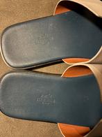 Hermes Slippers - Stijlvol en Comfortabel, Kleding | Heren, Schoenen, Ophalen of Verzenden, Gedragen, Blauw, Slippers