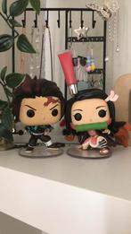 Demon slayer Tanjiro en Nezuko Funko Pop, Ophalen of Verzenden, Zo goed als nieuw