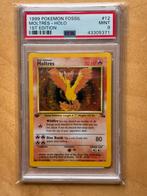 12/62 Moltres - 1st. Edition - HOLO - PSA 9, Hobby en Vrije tijd, Verzamelkaartspellen | Pokémon, Ophalen of Verzenden, Zo goed als nieuw