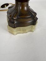 SET FRAAIE BRONZEN TAFELLAMPEN 1900-1920, Antiek en Kunst, Ophalen of Verzenden