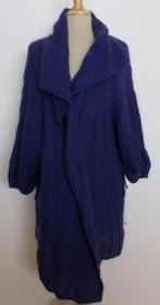Blauw/paarsachtig wol/cashmere mix vest van Luisa Cerano! 42, Kleding | Dames, Verzenden, Zo goed als nieuw, Maat 42/44 (L), Blauw