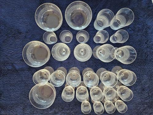 antiek glas servies, Antiek en Kunst, Antiek | Servies compleet, Ophalen