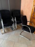 6+1 Kohl Selleo design bureau conferentie kantoorstoel, Ophalen, Gebruikt, Zwart, Bureaustoel