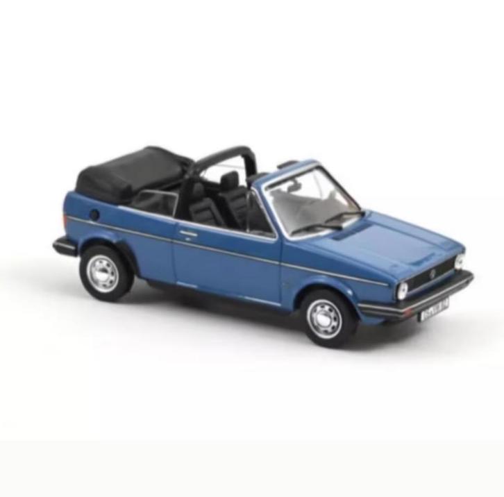 VW Golf Cabriolet 1981 Blauw schaal 1:43 NOREV ref. 840069, Hobby en Vrije tijd, Modelauto's | 1:43, Nieuw, Auto, Norev, Verzenden