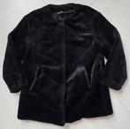 Zwarte Faux Fur jas Zara - Maat L, Maat 42/44 (L), Ophalen of Verzenden, Zo goed als nieuw, Zara