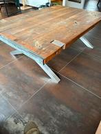 Industriële salontafel, Ophalen, Gebruikt, 100 tot 150 cm, 50 tot 100 cm