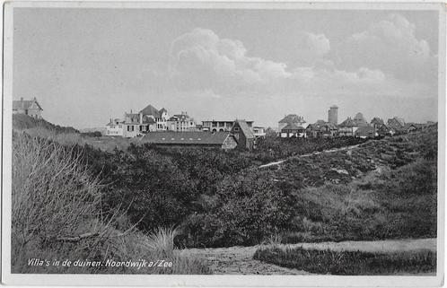 B105-Noordwijk a.Zee,Villa;s in de duinen, Verzamelen, Ansichtkaarten | Nederland, Gelopen, Zuid-Holland, 1920 tot 1940, Verzenden
