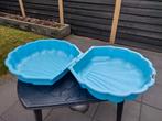 Schelp zandbak / waterbak met accesoires, Kinderen en Baby's, Speelgoed | Buiten | Zandbakken, Ophalen, Gebruikt