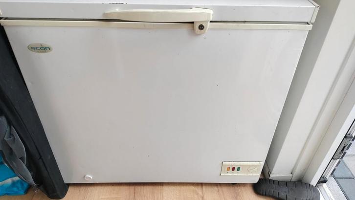 Vrieskist ScanDomestic SB 201 A+, Witgoed en Apparatuur, Vriezers en Diepvrieskisten, Gebruikt, Vrijstaand, Vrieskist, 85 tot 120 cm