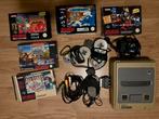 Super Nintendo SNES met 5 spellen, Spelcomputers en Games, Spelcomputers | Nintendo Super NES, Ophalen of Verzenden, Gebruikt