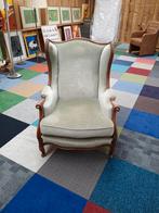 Mooi doch geleefde oorfauteuil., Huis en Inrichting, Fauteuils, Ophalen of Verzenden, Zo goed als nieuw, Stof