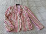 prachtig roze gestreept jasje Rosner maat 42, Kleding | Dames, Ophalen, Maat 42/44 (L), Zo goed als nieuw, Roze