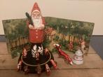 Prachtige nostalgische kerstman Candy Container, Ophalen of Verzenden