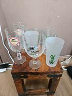 Grolsch bierglazen, het kanon, Radler. Leuk voor in mancave, Ophalen, Zo goed als nieuw, Glas of Glazen, Grolsch