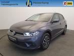 Volkswagen Polo 1.0 TSI 95pk DSG/AUT Life Camera, App connec, 12 maanden, Stof, Gebruikt, Zwart