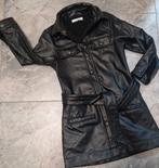 D-Zine Meisjes Jurk Leer Maat 116, D-Zine, Zwart, Ophalen of Verzenden, Zo goed als nieuw