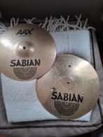 Sabian aax 13 inch fast hats hihat set voor uw drumstel, Ophalen of Verzenden, Zo goed als nieuw, Drums of Percussie