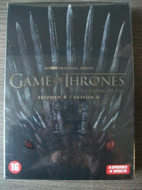 GAME of THRONES Seizoen 8 (4-disc Luxe Box) nieuw in seal, Cd's en Dvd's, Blu-ray, Nieuw in verpakking, Avontuur, Verzenden