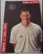WANTED! GEZOCHT! 4x Ajax spelerskaarten 2001-2002, Verzamelen, Spelerskaart, Zo goed als nieuw, Ajax, Verzenden