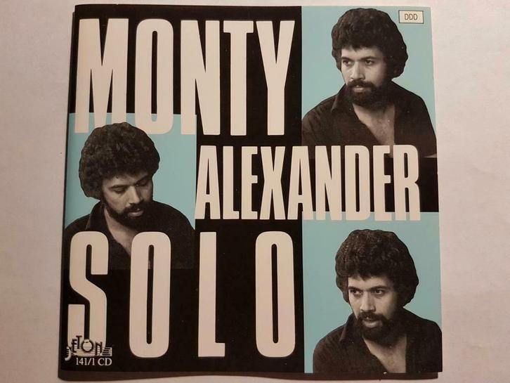 CD Monty Alexander - Solo (1980), Cd's en Dvd's, Cd's | Jazz en Blues, Gebruikt, Jazz, 1980 tot heden, Ophalen of Verzenden