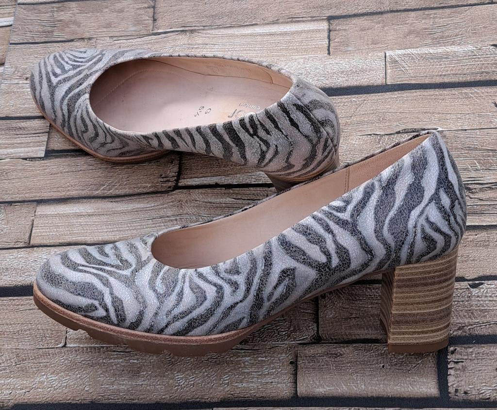 GABOR - Nieuwe Elegante Zebraprint Pumps, maat 38,5, Pumps, Verzenden, Gabor, Nieuw