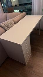 Ikea Lagkapten/Alex bureau 140x60, Huis en Inrichting, Bureaus, Ophalen, Zo goed als nieuw, Bureau