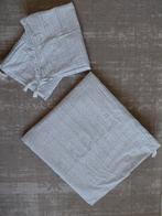 H&M home lits-jumeaux dekbedovertrek met kussenslopen, Huis en Inrichting, Gebruikt, Wit, Dekbedovertrek, Tweepersoons