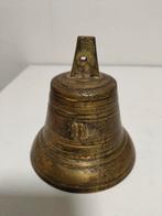 Antieke Bronzen Bel - 11cm hoog, 10.8cm diameter, Antiek en Kunst, Ophalen