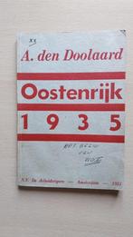 Oostenrijk 1935 - boek door A den Doolaard, Gelezen, Ophalen of Verzenden, Nederland, A. den Doolaard
