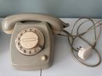 Vintage PTT T65 Telefoon met Draaischijf, Telecommunicatie, Vaste telefoons | Niet Draadloos, Ophalen of Verzenden, Gebruikt, Met draaischijf