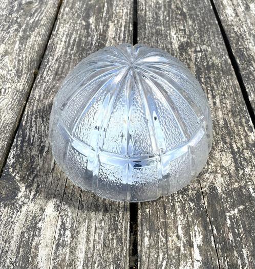 Leuke Retro Lamp - vintage mid century plafondlamp sixties, Huis en Inrichting, Lampen | Plafondlampen, Zo goed als nieuw, Glas