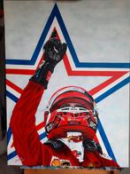 Charles leclerc schilderij  formule 1 schilderij, Antiek en Kunst, Ophalen