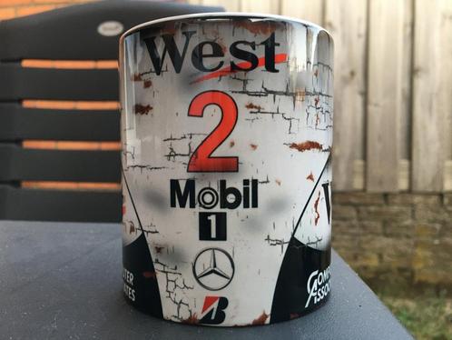 ✅ David Coulthard McLaren mok Vintage olie F1 Autosport, Verzamelen, Automerken, Motoren en Formule 1, Nieuw, Formule 1, Ophalen of Verzenden