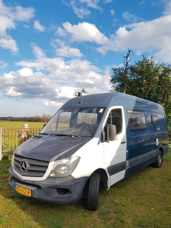 MERCEDES SPRINTER  311 CDI AUT CAMPER BUSCAMPER crossbus, Auto's, Opel, Particulier, Agila, Diesel, D, Overige carrosserieën, Automaat