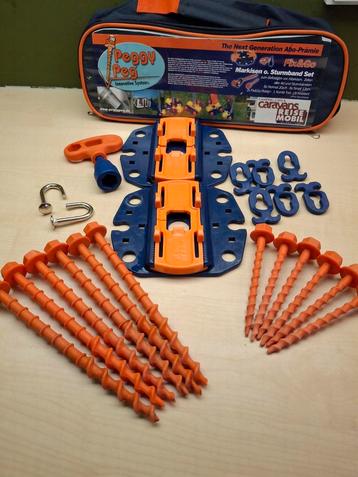 Peggy Peg Camping Set -ankerplaten schroefharingen  beschikbaar voor biedingen