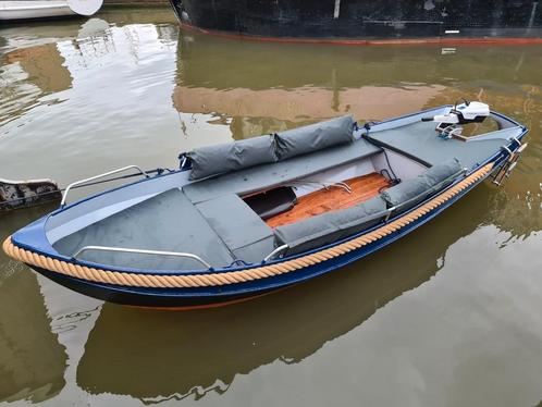 Prachtige elektrische grachtenbootjes/motorbootjes in A'dam, Watersport en Boten, Motorboten en Motorjachten, Zo goed als nieuw
