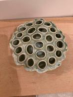 Des pots koraalvaas lotusvaas groen lichtgroen tulpvaas, Aardewerk of Porselein, Ophalen of Verzenden, Zo goed als nieuw, Minder dan 50 cm