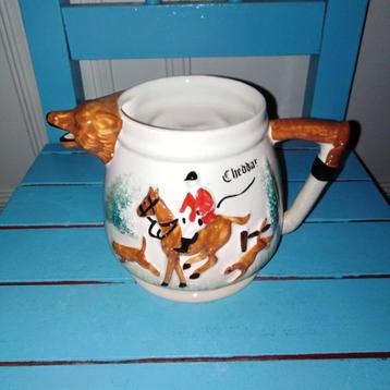 Fox & Hounds milk jug Portland Pottery Corbridge England beschikbaar voor biedingen