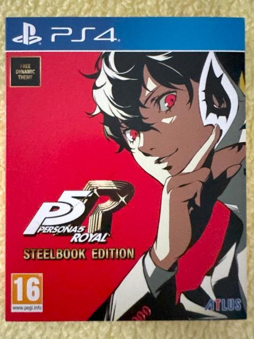 Persona 5 Royal - STEELBOOK EDITION, Spelcomputers en Games, Games | Sony PlayStation 4, Zo goed als nieuw, Role Playing Game (Rpg)